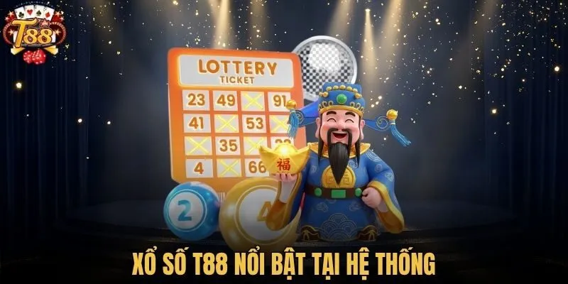 Xổ số T88 nổi bật tại hệ thống